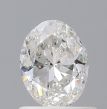 0.70 Carat Oval F VS2 - VG GD GIA Natural Diamond