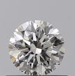 0.46 Carat Round H VS2 VG EX GIA Natural Diamond