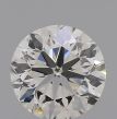 0.90 Carat Round I VS1 VG EX GIA Natural Diamond