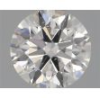 0.52 Carat Round H SI1 EX GIA Natural Diamond