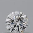 0.3 Carat Round D VVS1 EX IGI Natural Diamond