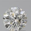 0.90 Carat Round H SI1 EX GIA Natural Diamond