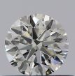 0.40 Carat Round J VS1 VG G GIA Natural Diamond