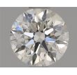 0.55 Carat Round H VS2 EX GIA Natural Diamond