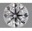 0.5 Carat Round D VVS2 GD EX GIA Natural Diamond