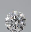 0.5 Carat Round E SI1 EX GIA Natural Diamond