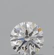 0.56 Carat Round F VVS1 EX GIA Natural Diamond