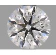 0.81 Carat Round D VVS1 VG EX GIA Natural Diamond