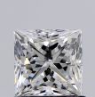 0.70 Carat Princess F SI1 - EX VG GIA Natural Diamond