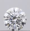 0.21 Carat Round D VVS2 EX GIA Natural Diamond