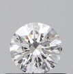 0.45 Carat Round E VVS1 EX GIA Natural Diamond