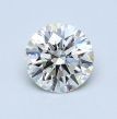 0.8 Carat Round G VVS1 EX GIA Natural Diamond