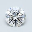 0.82 Carat Round F IF EX GIA Natural Diamond