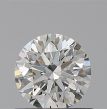 0.56 Carat Round H IF EX GIA Natural Diamond