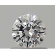 0.46 Carat Round D VVS1 EX GIA Natural Diamond