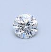 0.5 Carat Round D SI2 VG GIA Natural Diamond