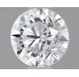 0.5 Carat Round D SI1 GD EX GIA Natural Diamond