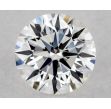 0.37 Carat Round G VVS1 EX VG GIA Natural Diamond