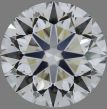 0.80 Carat Round E VS2 EX VG GIA Natural Diamond