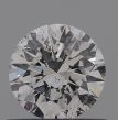 0.53 Carat Round F SI2 EX GIA Natural Diamond