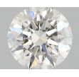 0.33 Carat Round H VVS2 EX GIA Natural Diamond