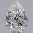 0.80 Carat Pear H VVS1 - EX VG GIA Natural Diamond