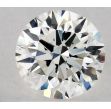 0.6 Carat Round H VS2 EX VG GIA Natural Diamond