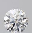 0.56 Carat Round E VVS2 EX GIA Natural Diamond