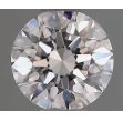 0.57 Carat Round D VVS1 EX GIA Natural Diamond