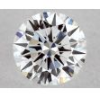 0.31 Carat Round G VVS1 EX GIA Natural Diamond