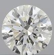 0.56 Carat Round G VVS1 EX IGI Natural Diamond