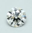 1.0 Carat Round F VVS2 EX GIA Natural Diamond