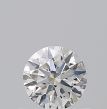 0.56 Carat Round H VS2 EX GIA Natural Diamond