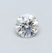 0.39 Carat Round D VS2 VG EX GIA Natural Diamond