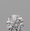 0.19 Carat Round D SI1 EX GIA Natural Diamond