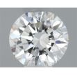 0.35 Carat Round H VVS1 EX GIA Natural Diamond