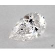 0.80 Carat Pear F VVS1 - EX VG GIA Natural Diamond