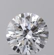 0.9 Carat Round E VVS1 EX GIA Natural Diamond