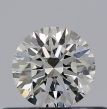 0.31 Carat Round I VVS2 EX GIA Natural Diamond