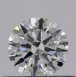 0.35 Carat Round E VVS2 EX GIA Natural Diamond