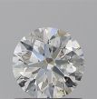 0.70 Carat Round G SI1 EX GIA Natural Diamond