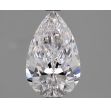 1.51 Carat Pear D IF - EX GIA Natural Diamond