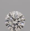 0.56 Carat Round H VVS2 EX GIA Natural Diamond