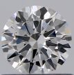 0.51 Carat Round D SI1 VG EX GIA Natural Diamond