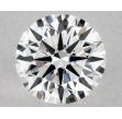 0.5 Carat Round F IF EX GIA Natural Diamond