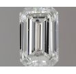 0.37 Carat Emerald F SI1 - EX GD GIA Natural Diamond