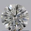 0.60 Carat Round I VS1 EX GIA Natural Diamond