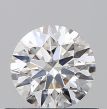 0.56 Carat Round F VVS2 EX GIA Natural Diamond