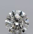 1.09 Carat Round J IF EX GIA Natural Diamond