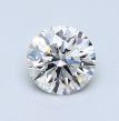 0.82 Carat Round H VS1 EX GIA Natural Diamond